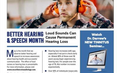 Better Hearing & Speech Month: How Loud Sounds Cause Permanent Hearing Loss (And What You Can Do About It)